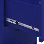Cassettiera in acciaio a 3 cassetti blu navy