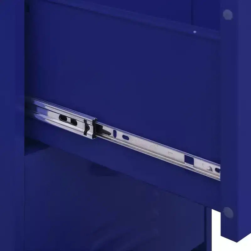 Cassettiera in acciaio a 3 cassetti blu navy
