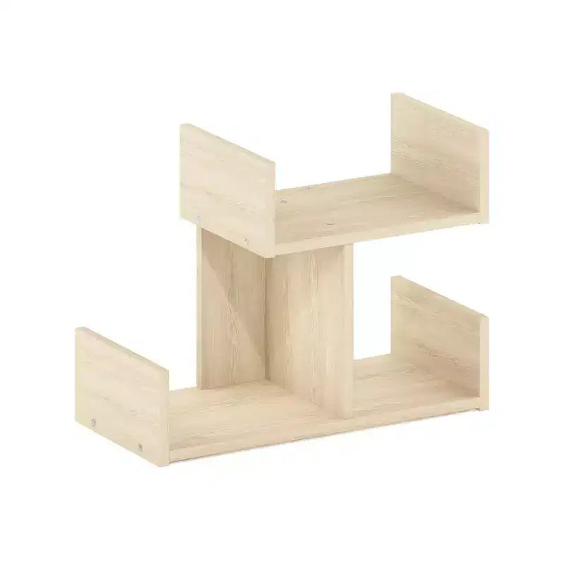 Organizzatore da scrivania a 3 ripiani – Espresso/Rovere, Singolo