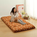 Japanese Futon Floor Mattress,Portable Thick Tatami Mat,Roll Up Futon Pad, Foldable Floor Mattress,Sleeping Mattress for Camping,Dormitory,Guest Room
