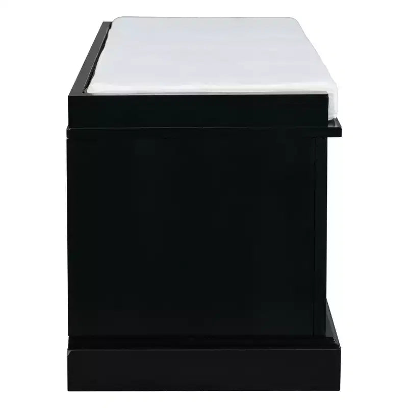 Mobiletto contenitore con 2 cassetti e 2 ante – Nero / Bianco / Espresso / Grigio sbiancato / Blu antico