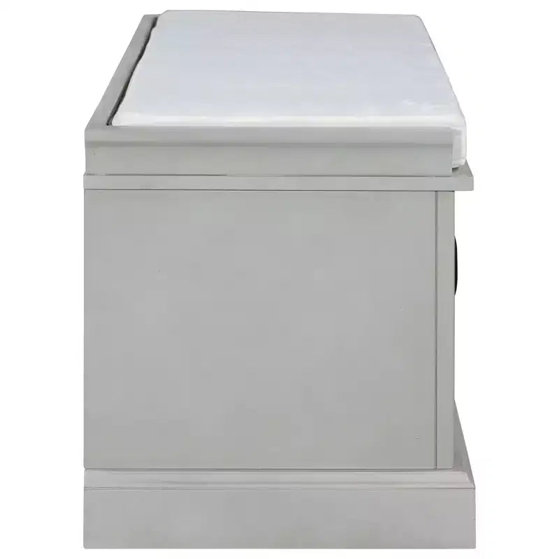 Mobiletto contenitore con 2 cassetti e 2 ante – Nero / Bianco / Espresso / Grigio sbiancato / Blu antico