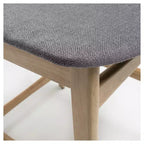 Verde Tè / Beige Chiaro / Grigio Scuro | Sgabello da bancone senza braccioli con schienale medio | Set da 2