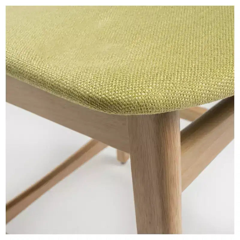 Verde Tè / Beige Chiaro / Grigio Scuro | Sgabello da bancone senza braccioli con schienale medio | Set da 2
