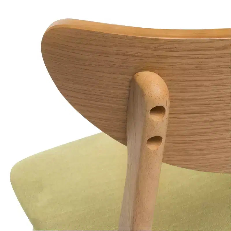 Verde Tè / Beige Chiaro / Grigio Scuro | Sgabello da bancone senza braccioli con schienale medio | Set da 2