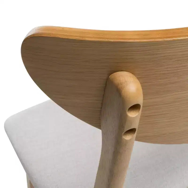 Verde Tè / Beige Chiaro / Grigio Scuro | Sgabello da bancone senza braccioli con schienale medio | Set da 2